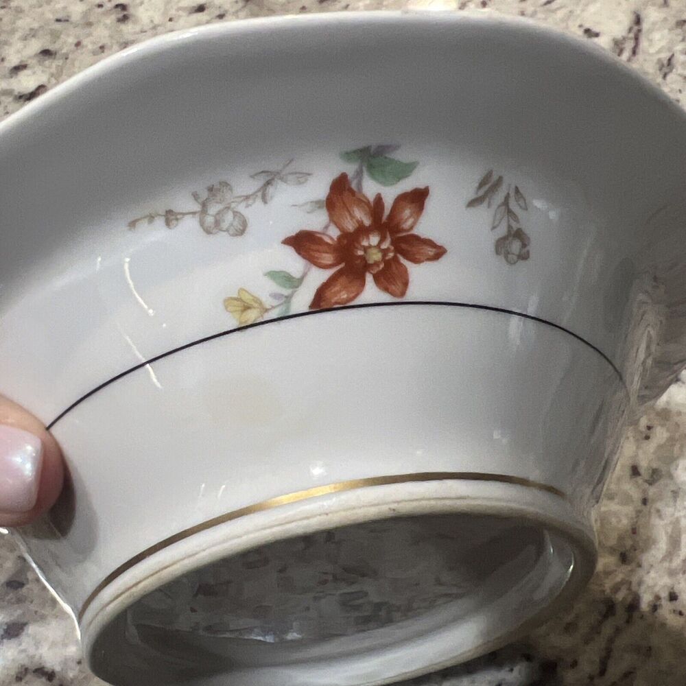 Antique Haviland Oval Serving Bowl 1920-1930 Limoges France Gold Rim 9.5X7.25"‎ - Picture 11 of 13